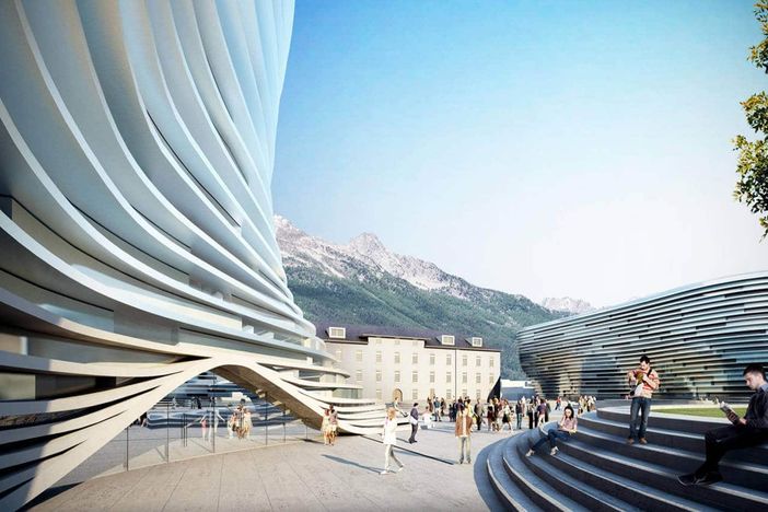 La futura sede di UniVdA La futura sede di UniVdA