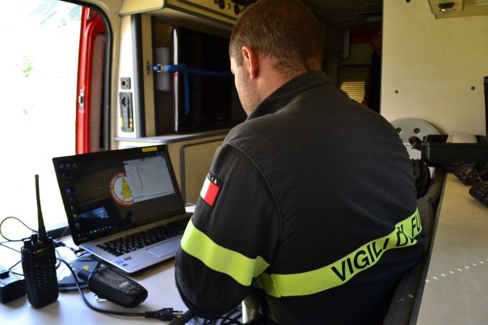 Tanti interventi dei Vigili del fuoco per le piogge della notte