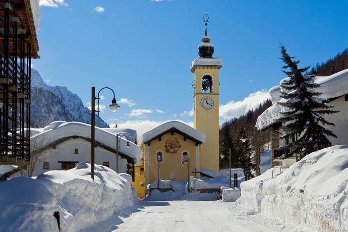 La pista di sci a Gressoney dov'è avvenuto l'incidente