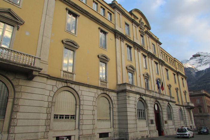 Il Palazzo di Giustizia di Aosta