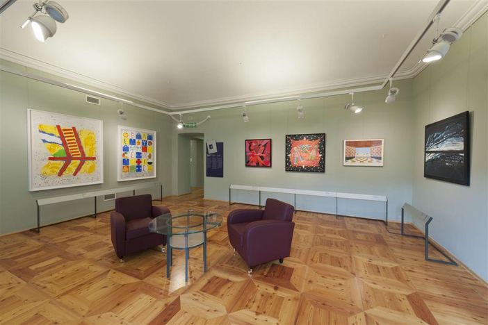 Una sela espositiva del Castello Gamba