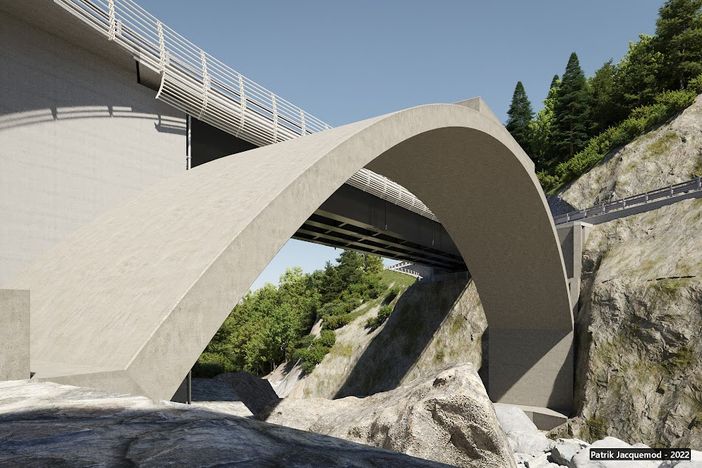 Avviati i lavori di rifacimento del ponte di Chevril