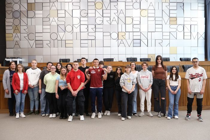 Portes ouvertes: visita degli studenti della II A Indirizzo tecnico turistico - ITPR Corrado Gex di Aosta