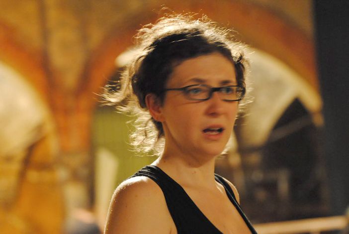 La scrittrice Azzurra D'Agostino La scrittrice Azzurra D'Agostino