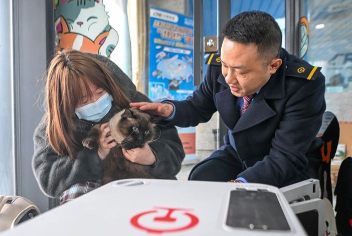 Cina, gli animali domestici adesso possono viaggiare sui treni ad alta velocità Cina, gli animali domestici adesso possono viaggiare sui treni ad alta velocità