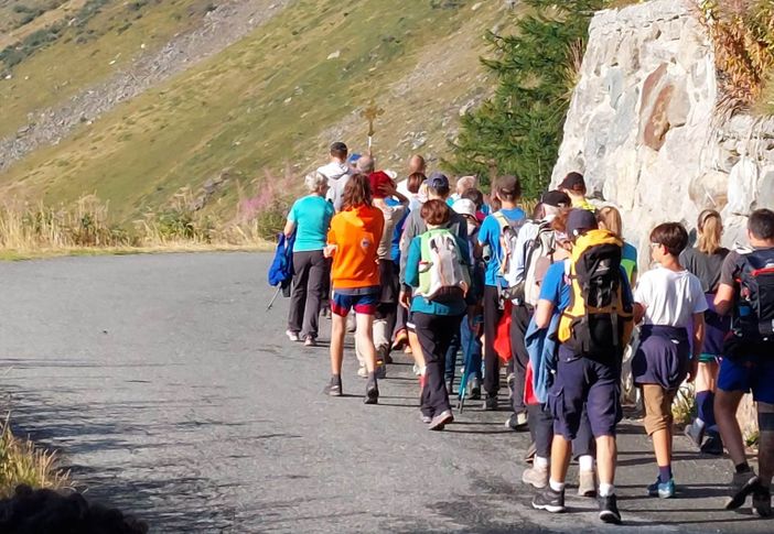 Valgrisenche: Processione Madonna delle nevi Valgrisenche: Processione Madonna delle nevi