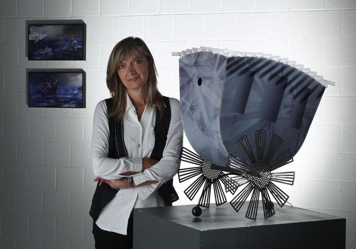 L'artista valdostana Giuliana Cunéaz