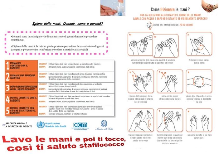 5 maggio, Giornata mondiale dell'igiene delle mani