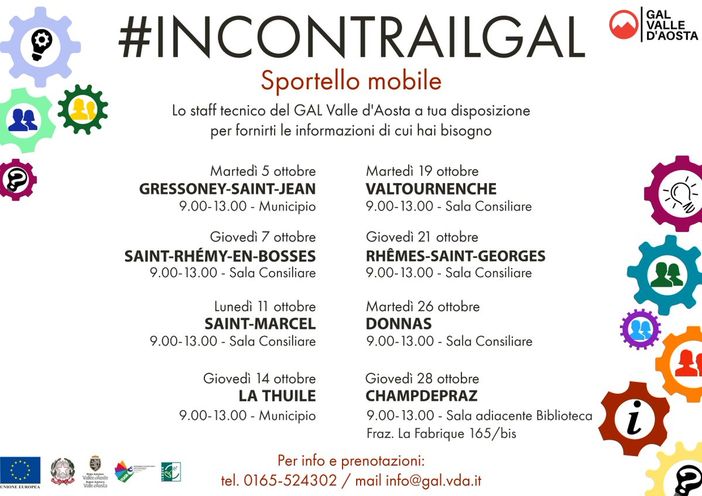 Nasce sportello mobile #incontrailgal per supportare i beneficiari e non solo”