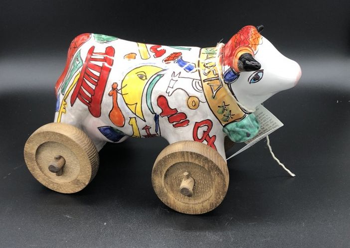 Le ceramiche artistiche della Valle d'Aosta nobilitano Via Vevey di Aosta