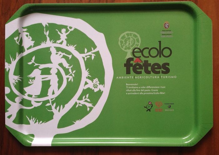 La Valle d’Aosta dal virtuosa nell’uso delle stoviglie biodegradabili