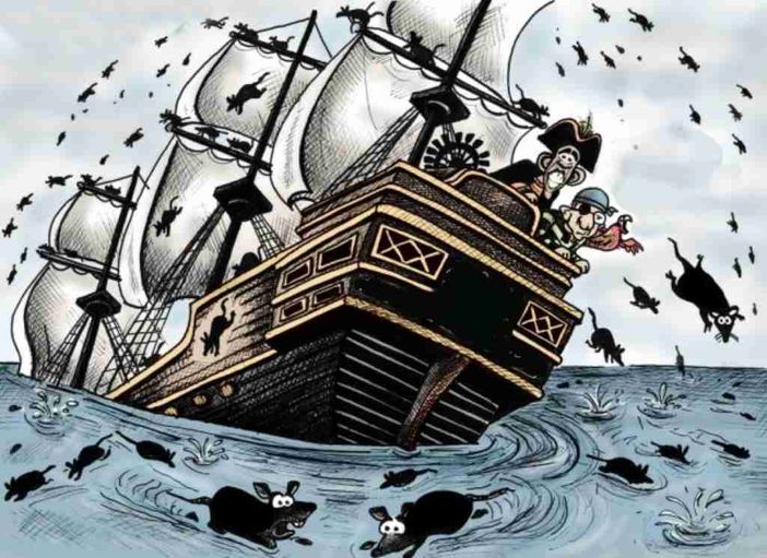La grande fuga — ovvero: come si diventa fustigatori dopo anni di genuflessione