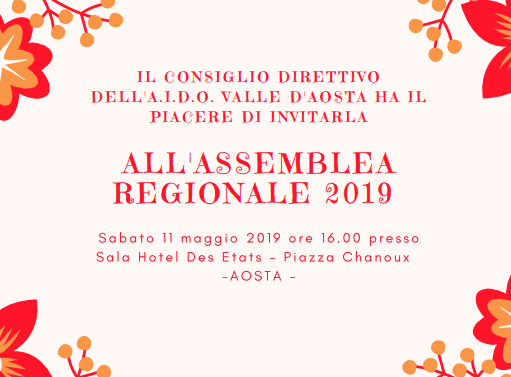 Gli oltre 6mila valdostani donatori di organi in Assemblea