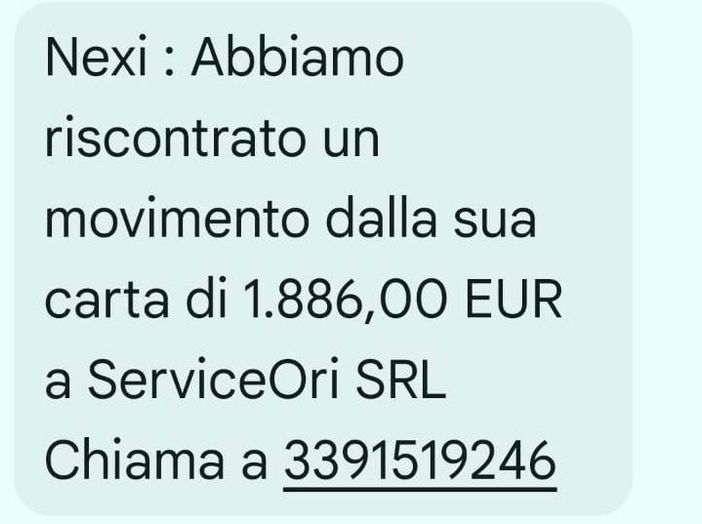 La truffa dell’SMS che ti svuota il conto: il finto allarme Nexi che inganna anche i più attenti La truffa dell’SMS che ti svuota il conto: il finto allarme Nexi che inganna anche i più attenti