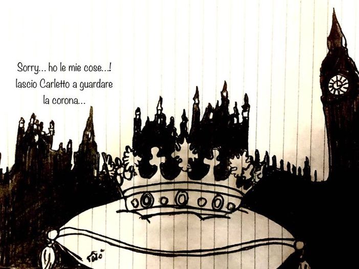 Ultimissime notizie dal Regno Unito: La regina Elisabetta non c'è: la corona arriva sola. A Carlo il "Queen's Speach"