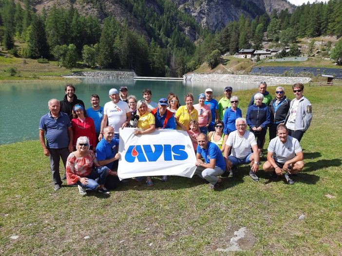 Foto ricordo a Clavalitè Foto ricordo a Clavalitè