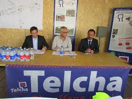 Lavori alla centrale Telcha