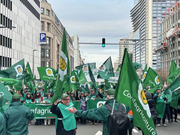 L’agricoltura protesta a Bruxelles, Giansanti “Asset strategico per l’Europa”