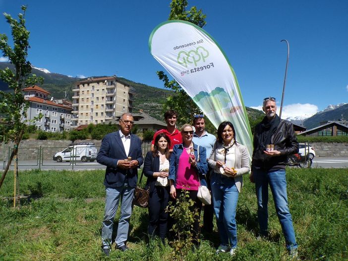 Chiudono il gruppo a sn l'assessore Corrado Cometto e a ds Loris Sartore