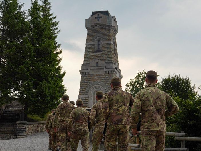 Alpini all'Ossario