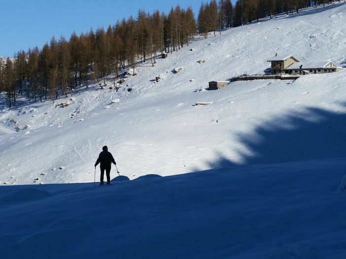 MONTAGNA VDA: Racchette da neve – Col Liet