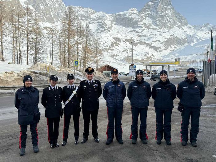 Il Generale Galletta in Valle d’Aosta: «Qui carabinieri presidio quotidiano di sicurezza»