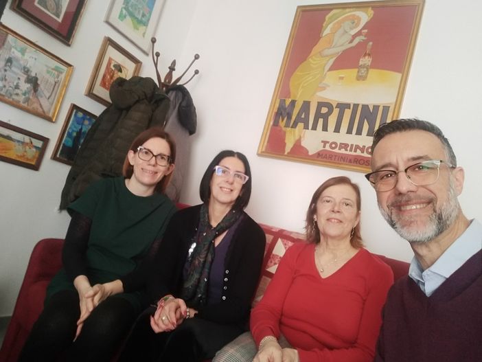 Nella foto, da destra il Presidente Manuele Amateis, la Segretaria Patrizia Marcoz, la Consigliera Stefania Magro e la Vice Presidente Francesca Rizzo. Nella foto, da destra il Presidente Manuele Amateis, la Segretaria Patrizia Marcoz, la Consigliera Stefania Magro e la Vice Presidente Francesca Rizzo.