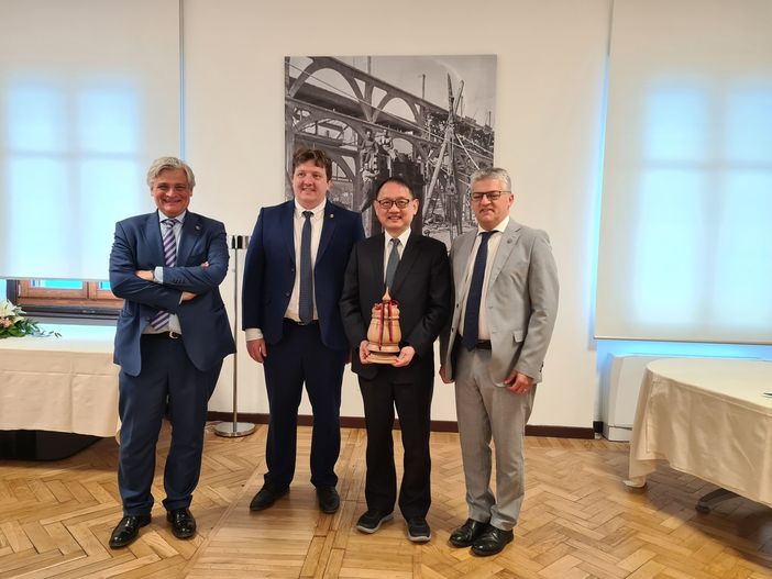 Luciano Caveri, Erik Lavevaz, Yu-Lon Chiao, Luigi Bertscky Luciano Caveri, Erik Lavevaz, Yu-Lon Chiao, Luigi Bertscky