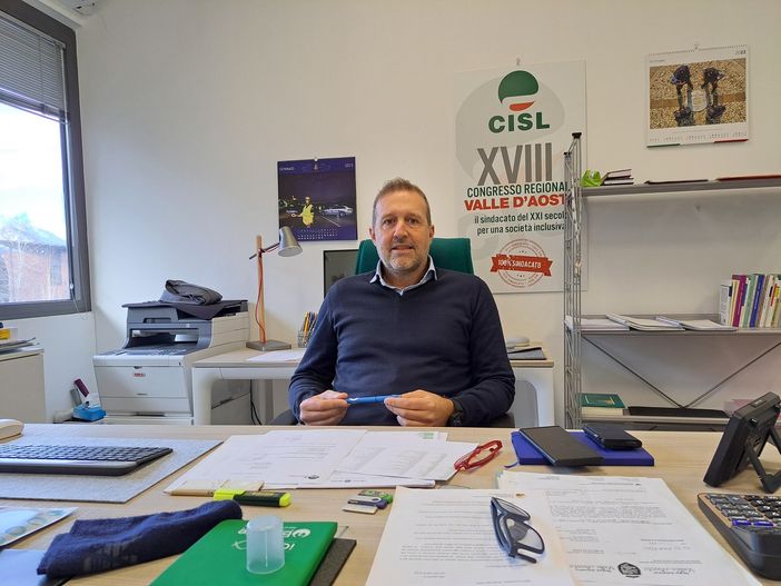 Jean Dondeynaz segretario generale Cisl VdA