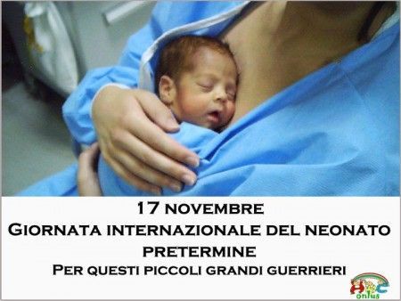 L’Associazione Mano nella Mano Onlus celebra la ‘Giornata mondiale del prematuro’ L’Associazione Mano nella Mano Onlus celebra la ‘Giornata mondiale del prematuro’
