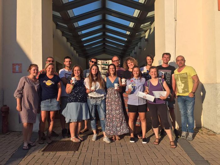 Foto di gruppo per organizzatori e vincitori del Premio 2020 Foto di gruppo per organizzatori e vincitori del Premio 2020