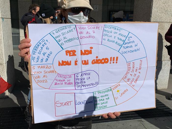 La protesta del terzo settore torna in piazza ad Aosta