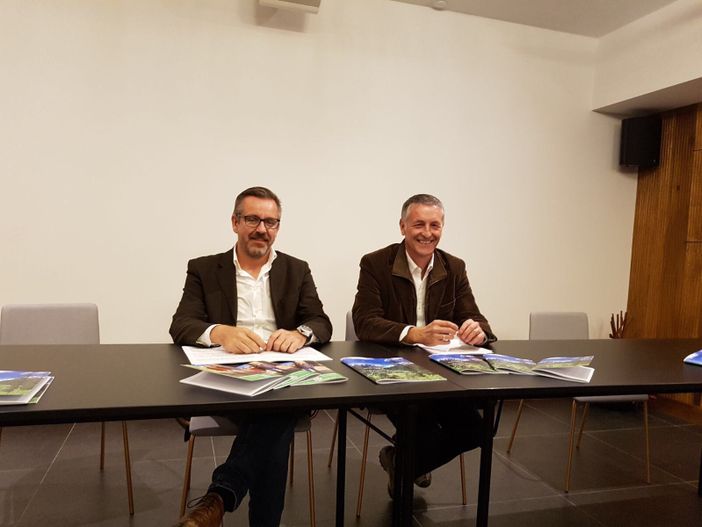 Raimondo Donzel ()a dx) con Luca Tonino candidato vice segertario