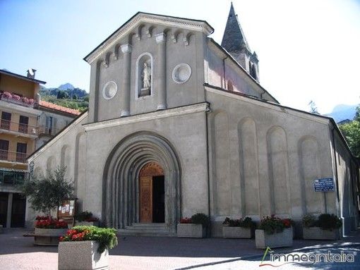 La chiesa parrocchiale di Saint-Vincent
