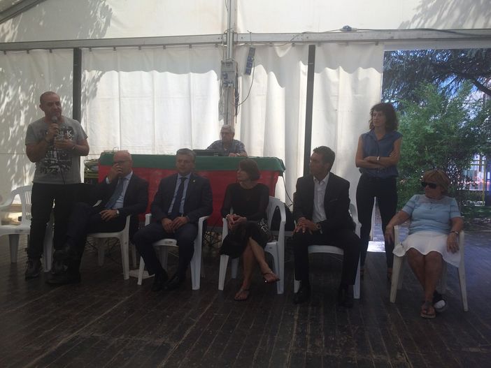 Un momento della conferenza stampa di presentazione dell'iniziativa