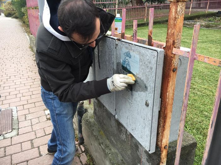 COMUNICAZIONE POLITICA AUTOGESTISTA: Ad Aosta graffitti contro Salvini COMUNICAZIONE POLITICA AUTOGESTISTA: Ad Aosta graffitti contro Salvini
