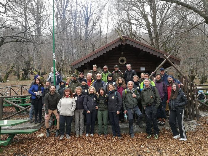 Amministratori, residenti e dipendenti del PNG Paradiso in visita nel parco nazionale d’Abruzzo
