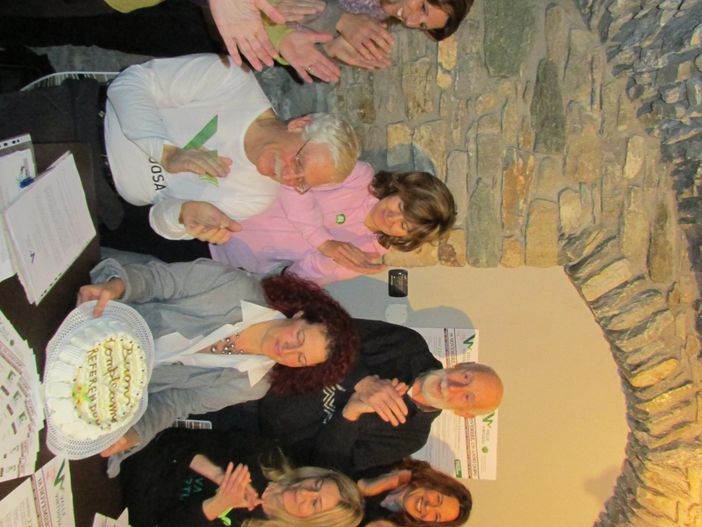 I membri di Valle Virtuosa spengono la prima candelina del Referendum