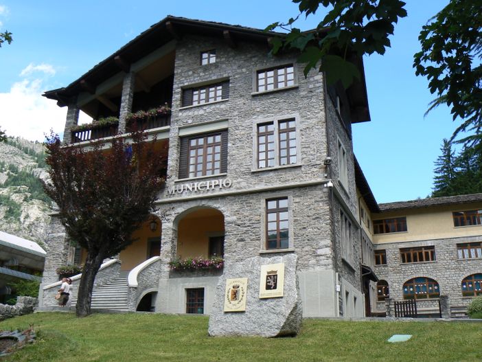 Il Municipio di Courmayeur