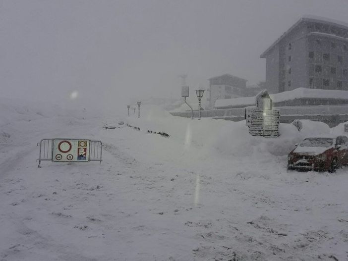 MALTEMPO: Neve in Valle, disagi alla circolazione