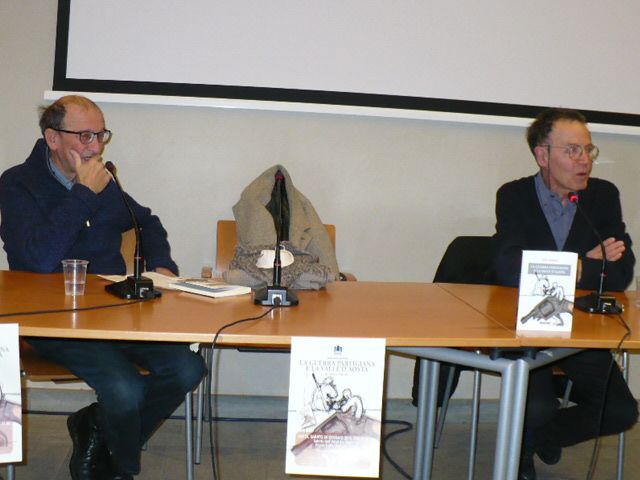 A sinistra Elio Riccarand con Tullio Omezzoli