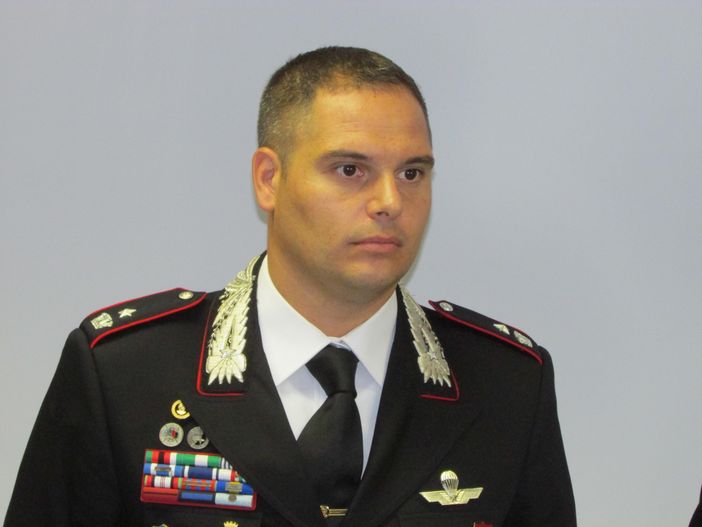 L'ex comandante del Reparto Operativo CC di Aosta, Samuele Sighinolfi