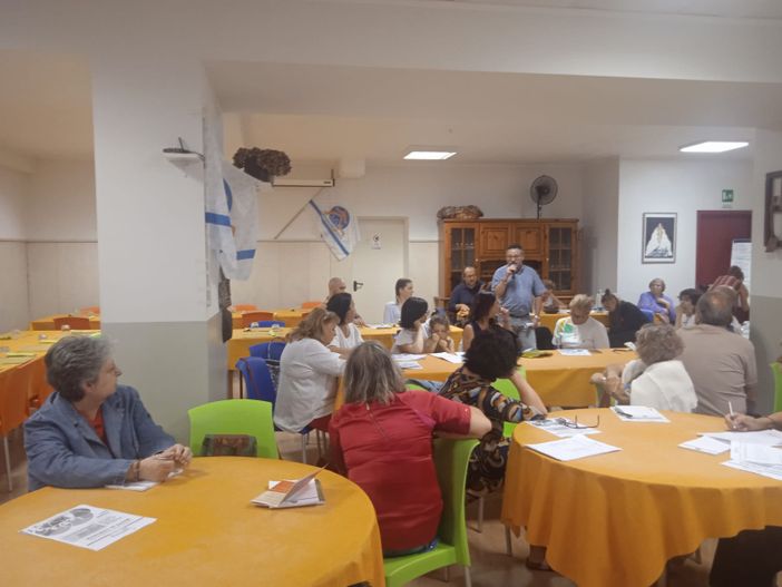 Nelle foto alcuni momenti dell'incontro