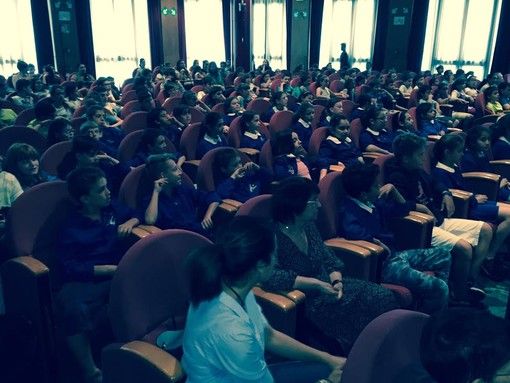 Sala Viglino a Palazzo regionale gremita di studenti per Donacibo 201 Sala Viglino a Palazzo regionale gremita di studenti per Donacibo 201