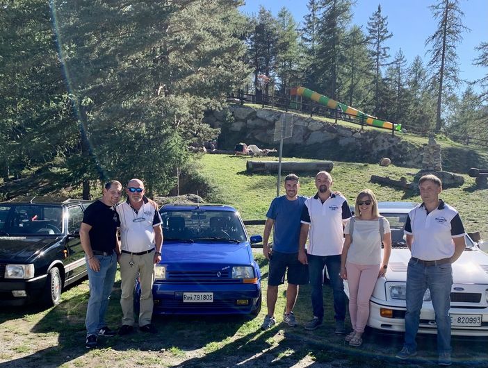 Momenti del readuno. Il terzo da destra l'Assessore Albert Joseph Betemps che ha promosso i'evento.