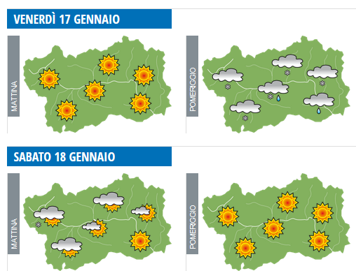 Infografica Centro Multifunzionale Regione autonoma Valle d'Aosta