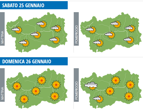 Infografica Centro Multifunzionale Regione autonoma Valle d'Aosta