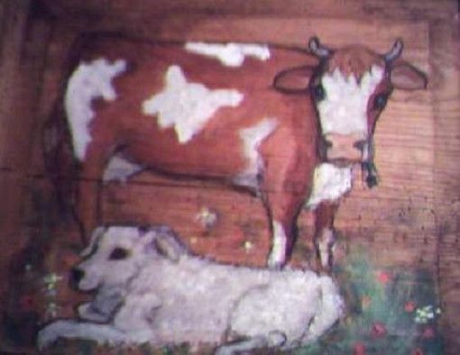 Un'opera di Lydia Brunod Un'opera di Lydia Brunod