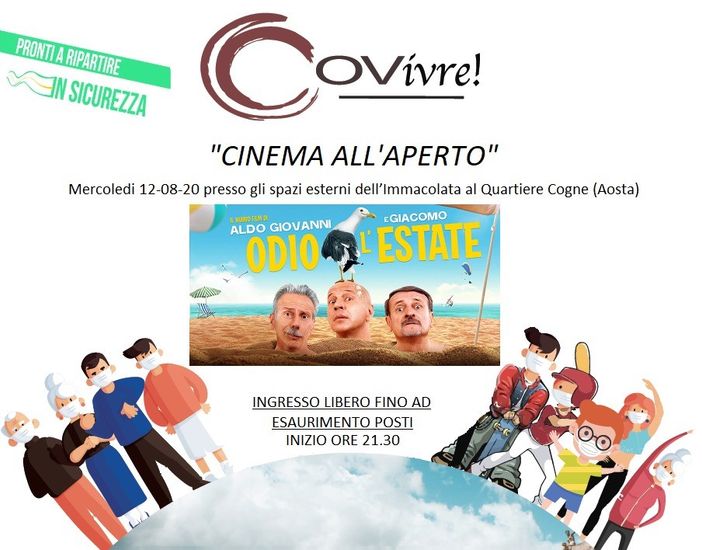 Aosta: Al Quartiere Cogne si ride con Aldo, Giovanni e Giacomo