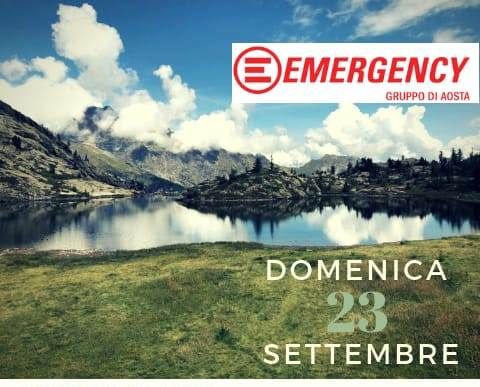 Trekking solidale del gruppo Emergency Aosta